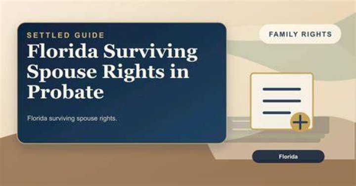 What will the surviving spouse inherit in Florida?