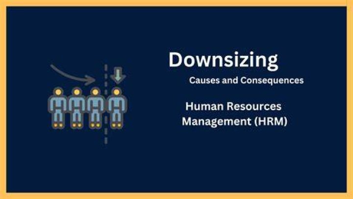 When a company is firing a lot of people that means it is downsizing?