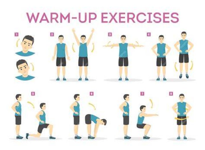 When and why are warm up exercises performed?