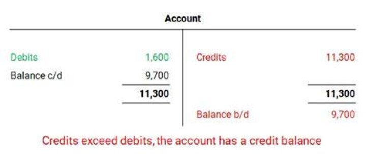 When bank statement shows a debit balance it means?