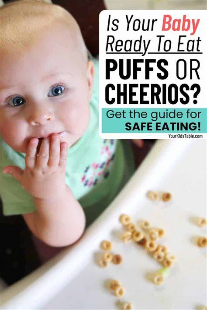 When can babies eat cheerios?