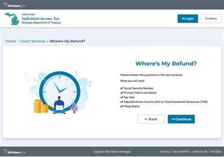 When can I expect my Michigan tax refund?