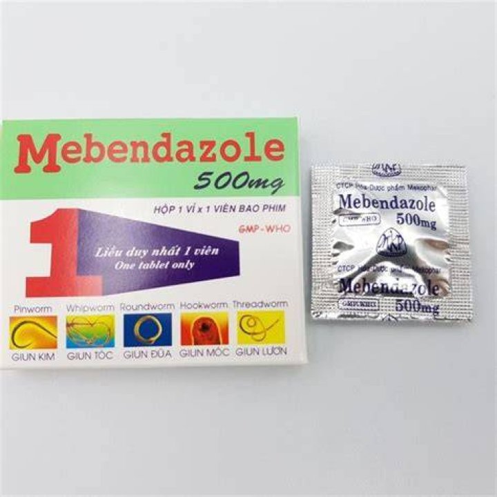 When can I take mebendazole?