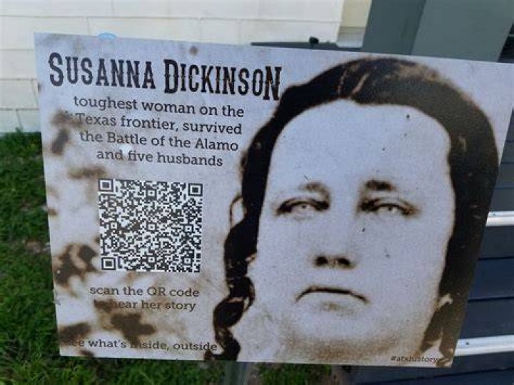 When did Susanna Dickinson Die?
