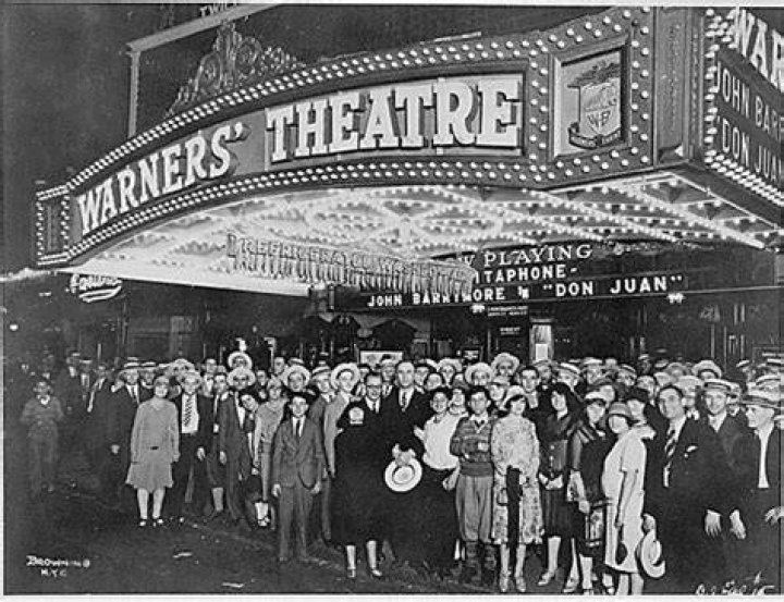 When did the first silent movie come out?