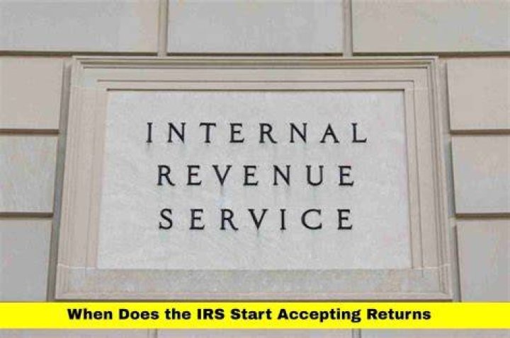When did the IRS start accepting refunds in 2019?