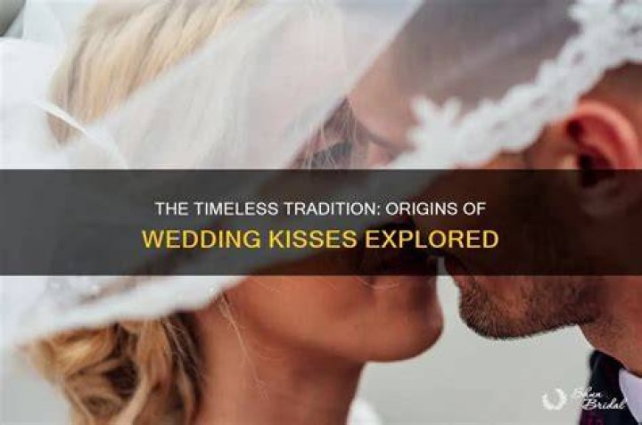 When did the tradition of kissing start?