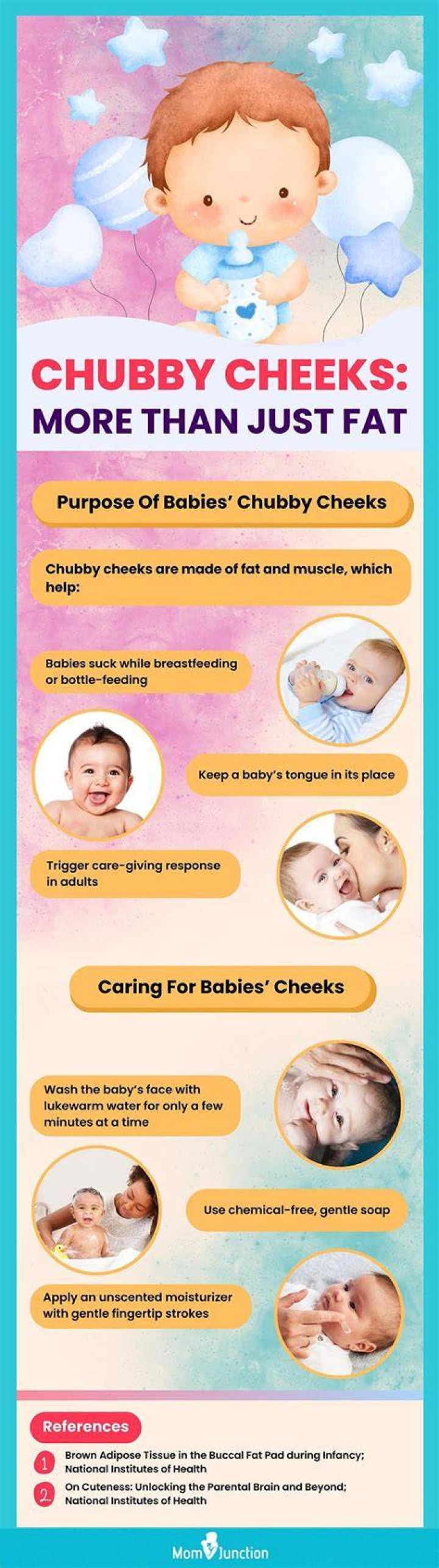 When do babies get chubby?