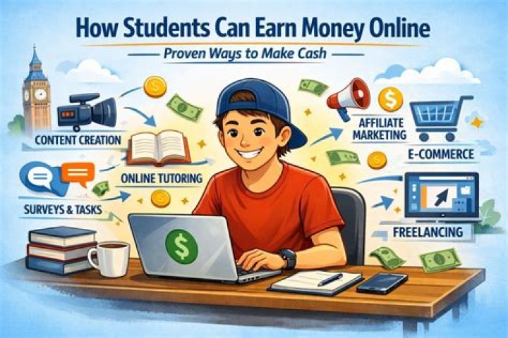 When do college students start earning their own money?