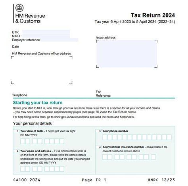 When do I get help with my UK tax return?