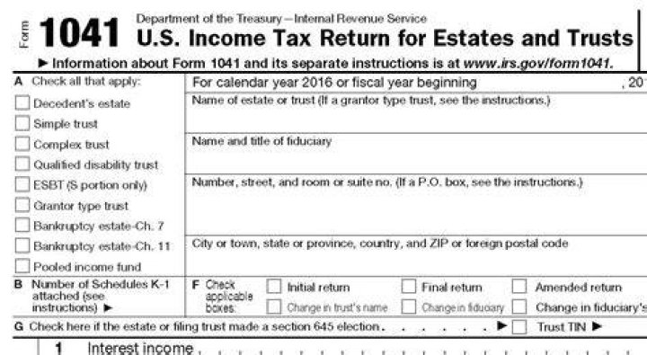 When do I have to file a 1041 for an estate with no income?