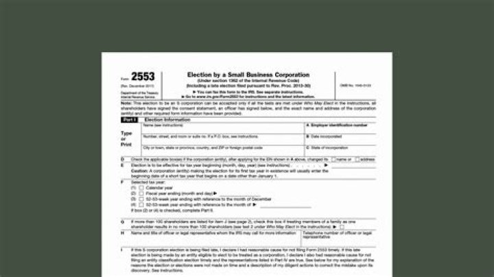When do I need to file Form 2553?