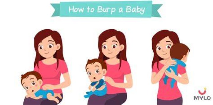 When do you burp the infant?