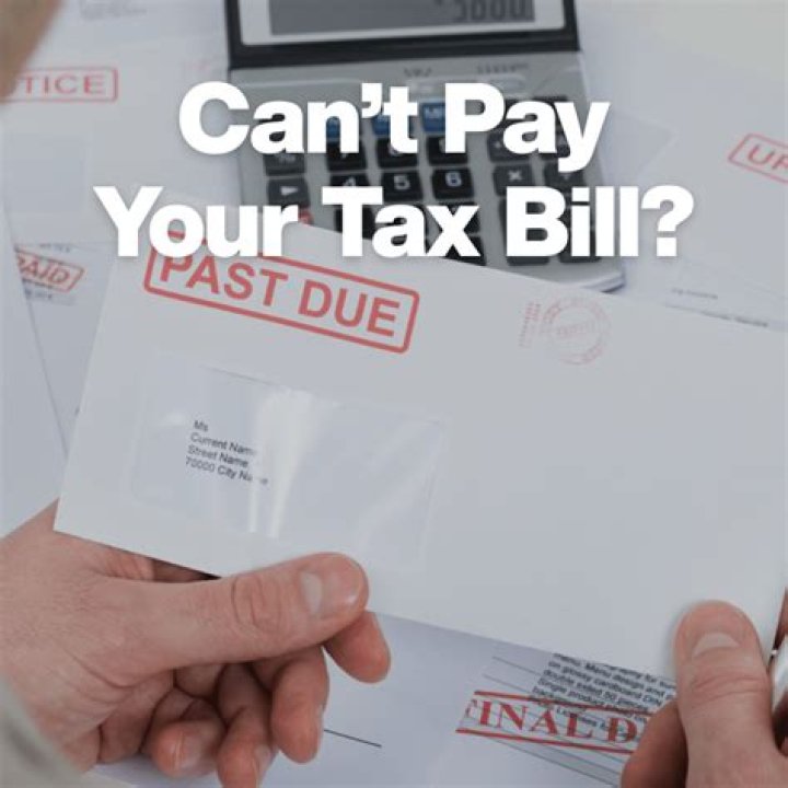 When do you cannot pay your tax bill?