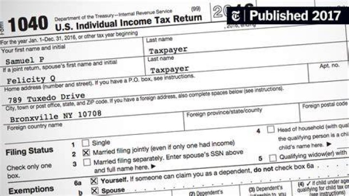 When do you complete your federal tax return?