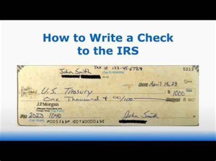 When do you get a strange check from the IRS?
