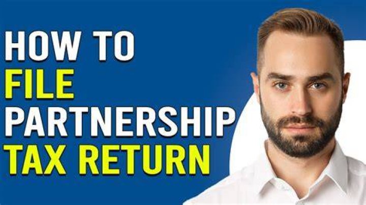 When do you have to file a partnership tax return?