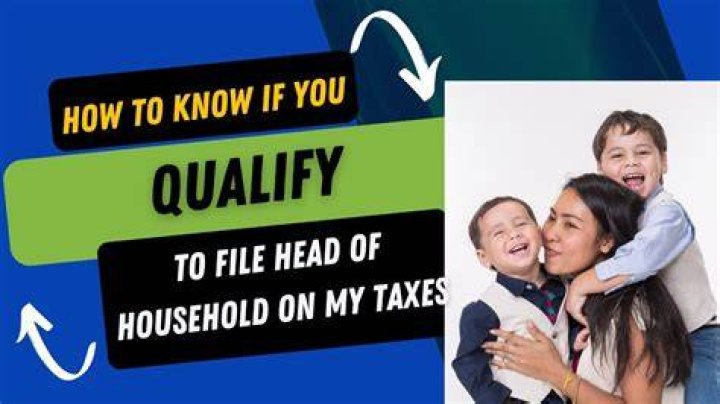 When do you have to file as Head of Household?