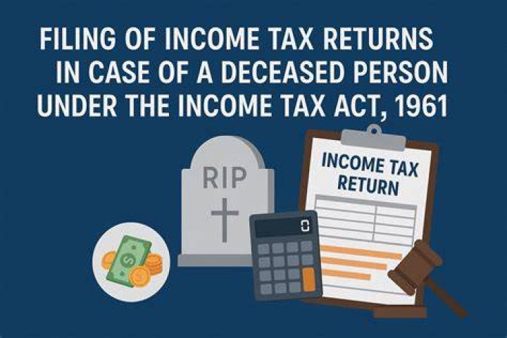 When do you have to file tax returns for a deceased person?
