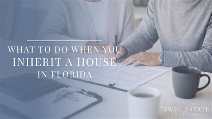 When do you inherit a house in Florida?