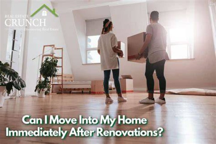 When do you move back into your home after 4 years?