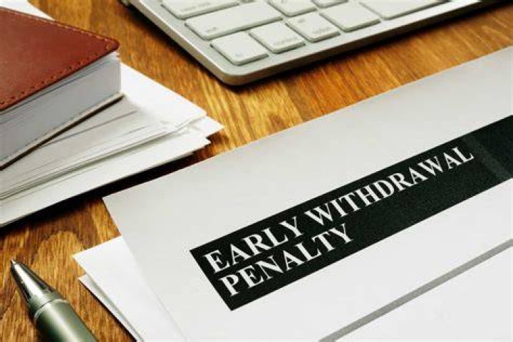 When does the 10% penalty for early withdrawal not apply?