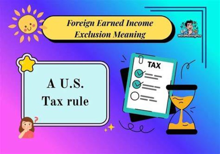 When does the foreign earned income exclusion apply?
