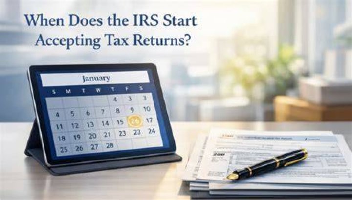When does the IRS start accepting tax returns for 2020?