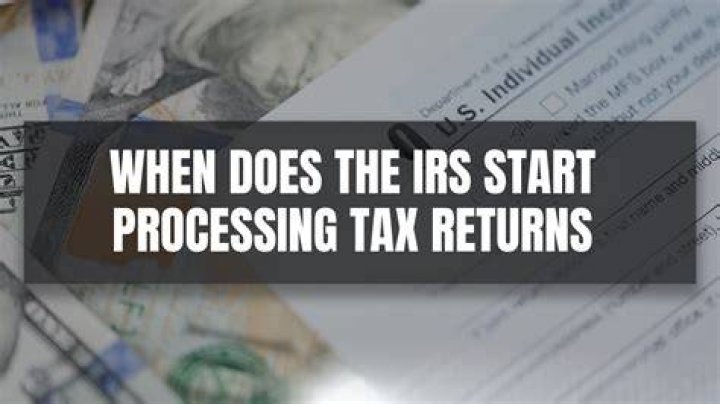 When does the IRS start processing tax returns for 2019?