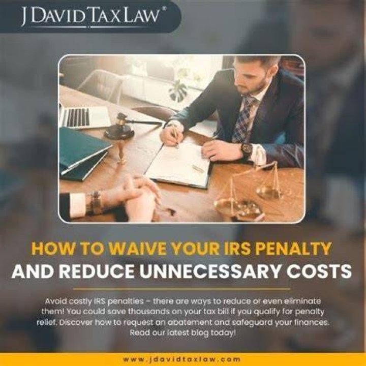 When does the IRS waive the tax penalty for 2018?