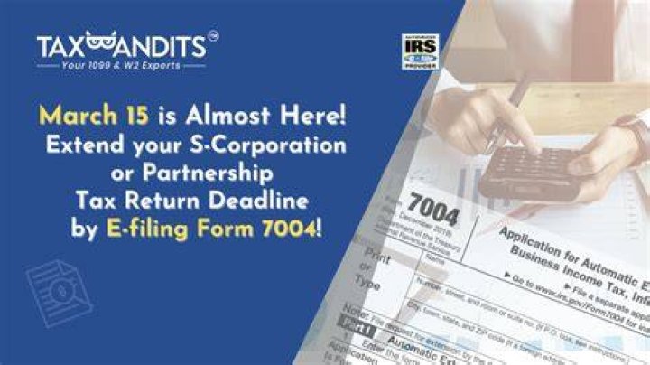 When is the deadline for a partnership tax return?