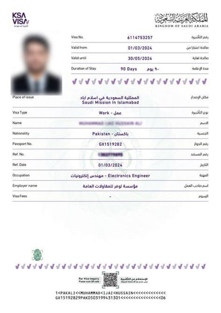 When Saudi work visa will open?