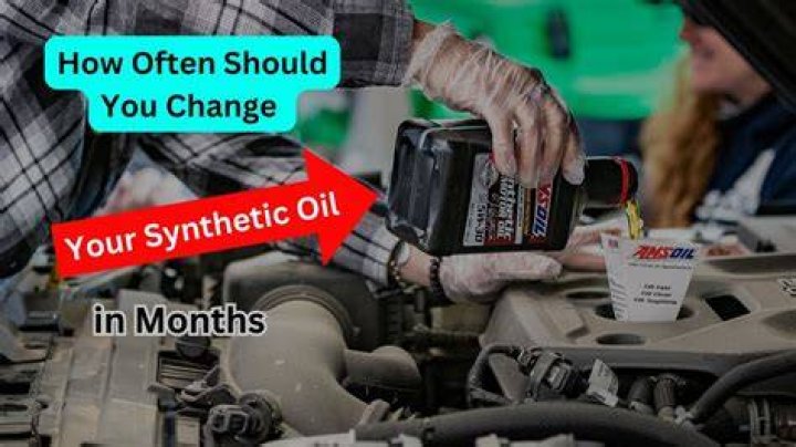 When should I change my full synthetic oil?