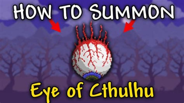 When should I summon Eye of Cthulhu?