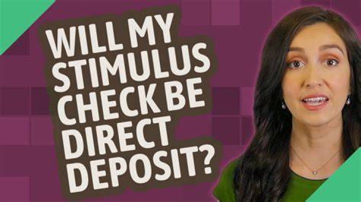 When should my stimulus be direct deposited?