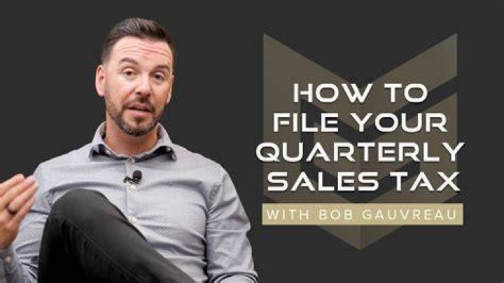 When to file quarterly sales and use tax?