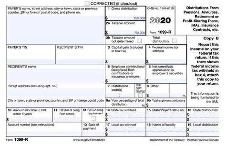 When to use a 1099 are for life insurance?