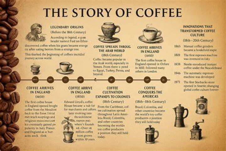 When was coffee invented?