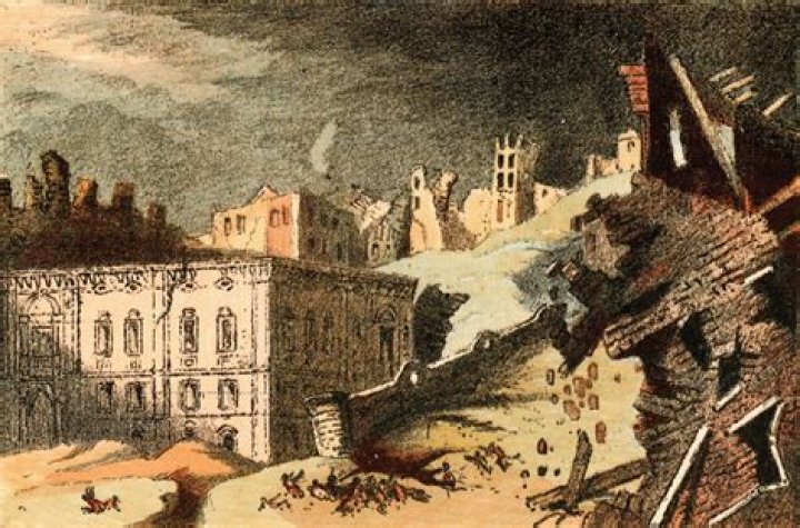 When was the first earthquake?
