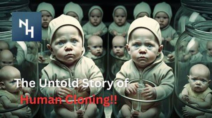 When was the first human clone?