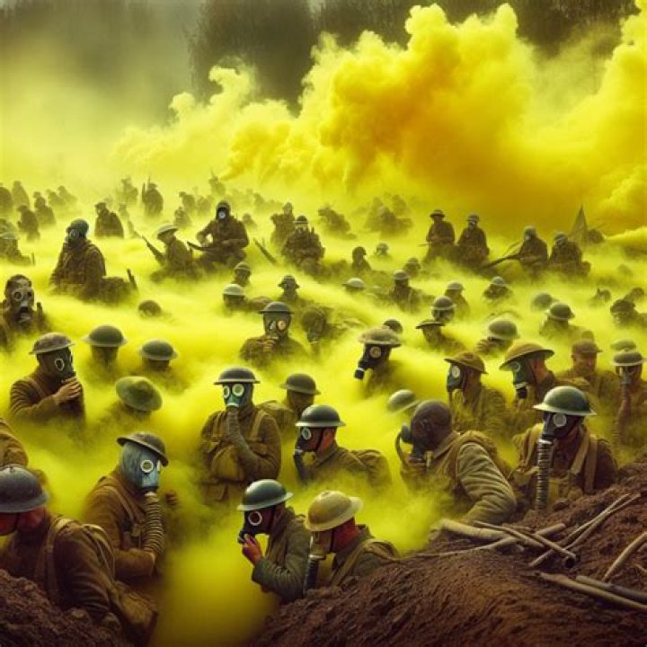 When was the last time mustard gas was used?