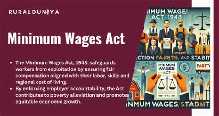 When was the Minimum Wages Act passed?
