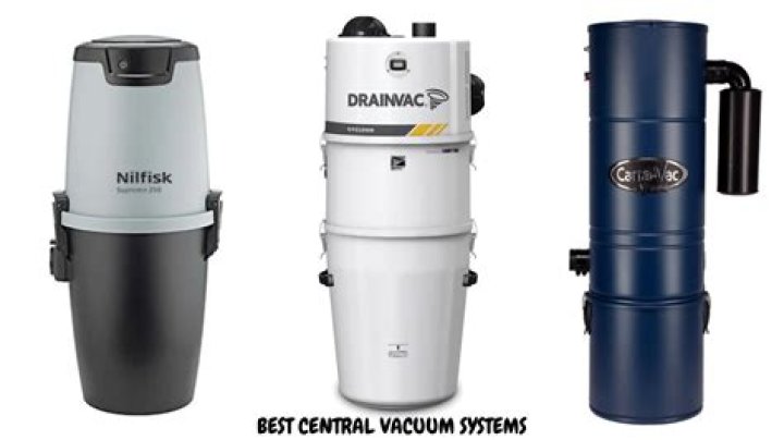 When were central vacuum systems popular?