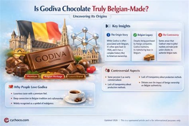 Where are Godiva products made?