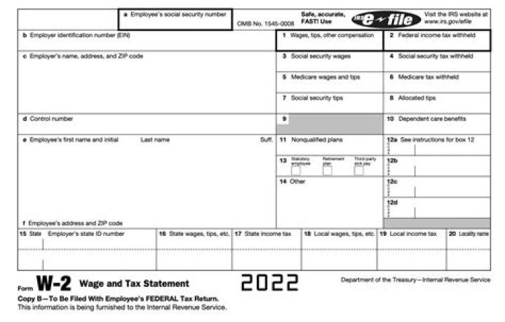 Where are total wages on W-2?