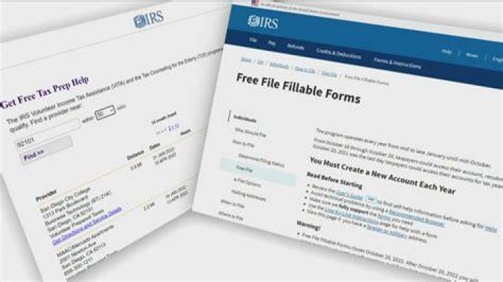 Where can I find free tax filing information?