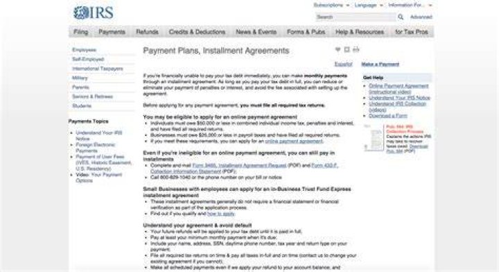 Where can I find my IRS payment plan agreement?