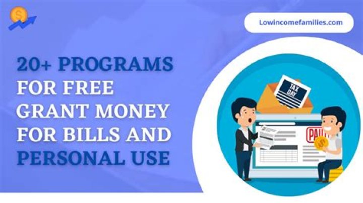 Where can I get a free personal grant?