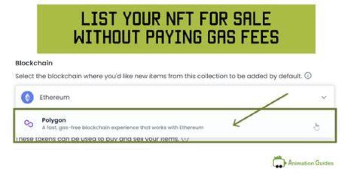 Where can I sell my NFT without gas fee?