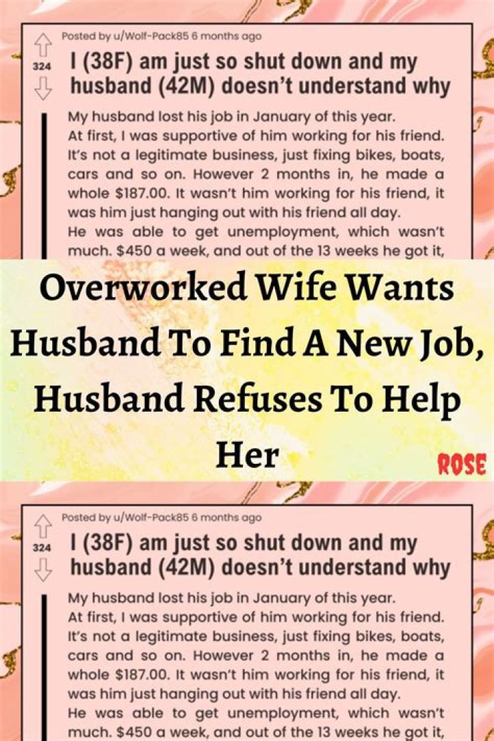 Where did my husband get a new job?